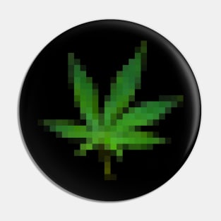 Censored weed Pin