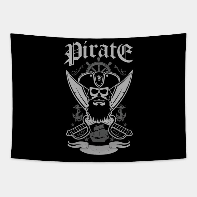 Pirate Tapestry by Durro