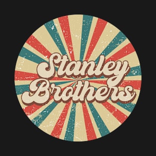 Circle Design Stanley Proud Name Birthday 70s 80s 90s Styles T-Shirt