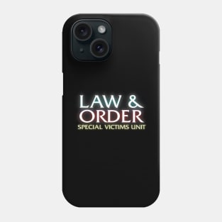 Vintage Law and Order Special Victims Unit Phone Case