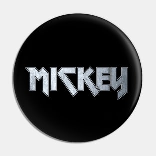 Heavy metal Mickey Pin