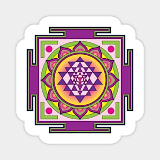 Sri Yantra Mandala Magnet