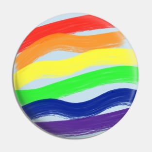 Pride Paint Gay Pin