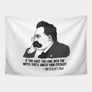 Nietzsche's Mom Tapestry