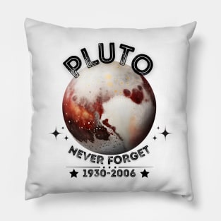 Pluto Never Forget Pillow