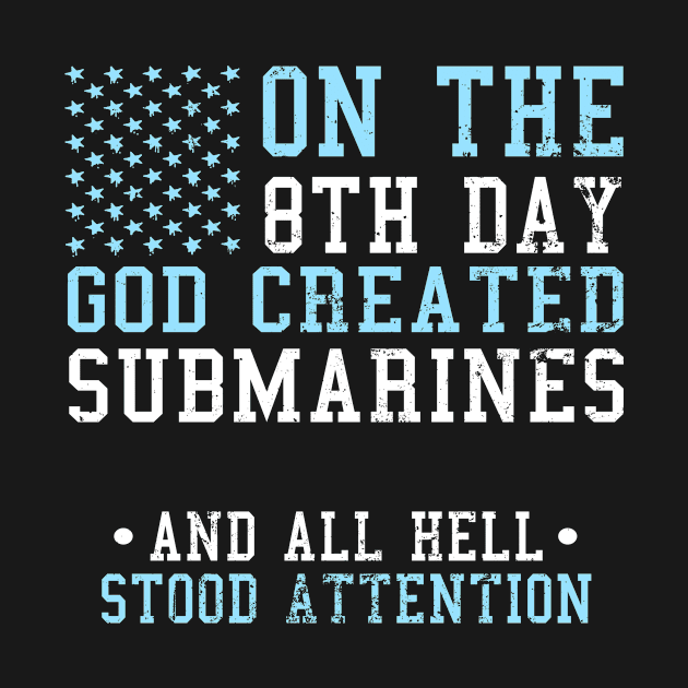 Submarine Shirt | 4th of July God Created Submarines by Gawkclothing