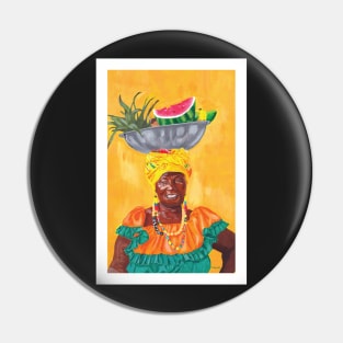 Palenquera, Colombia Pin