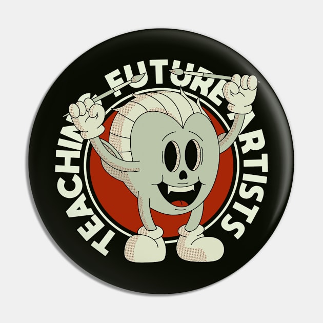 Teaching Future Artists Pin by The French Gecko