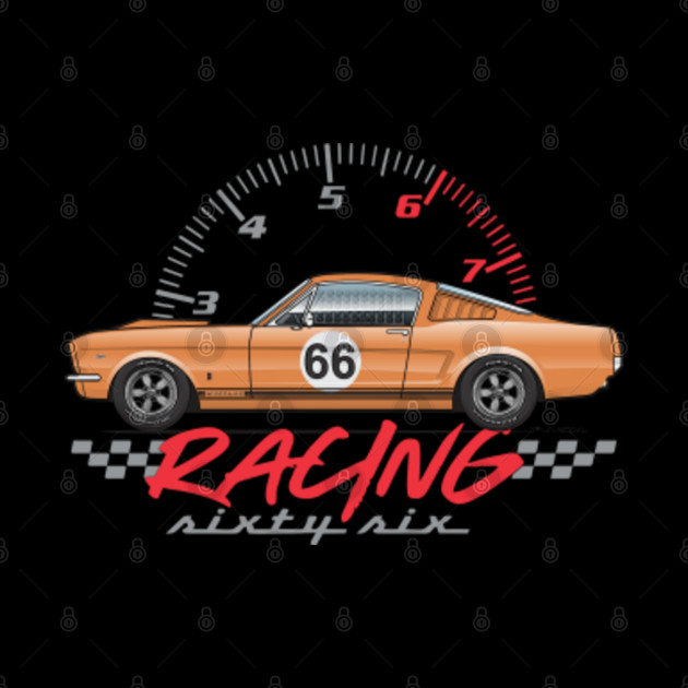 Racing-Emberglo - 1966 Fastback - Phone Case