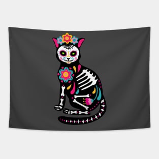 Muerte Cat Tapestry