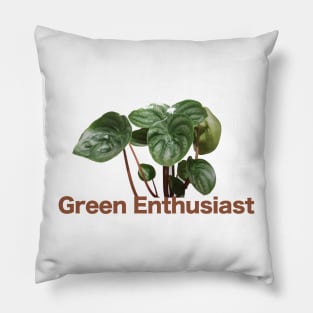 Green Enthusiast Pillow