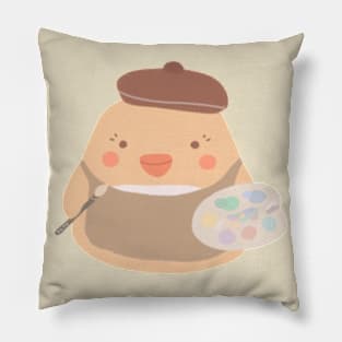 Art Student Mochi Duck Pillow