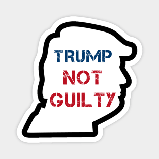 Trump Not Guilty, Free Trump. Magnet