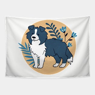 Border Collie Puppy Tapestry