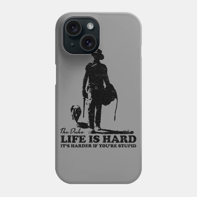 John Wayne Phone Case by Lenny Animals Arts