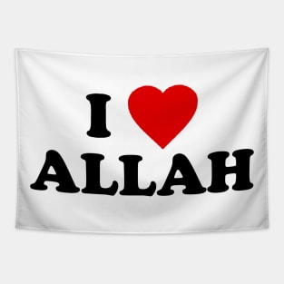 i love allah Tapestry