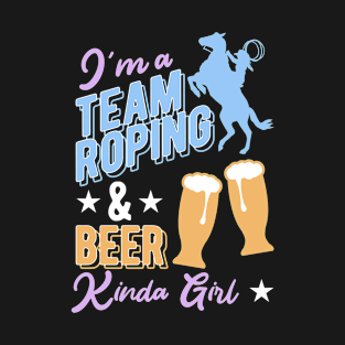 Beer & Team Roping T-Shirt