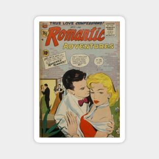 Vintage "Romantic Adventures" Cover Magnet