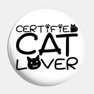 Cat lover Pin