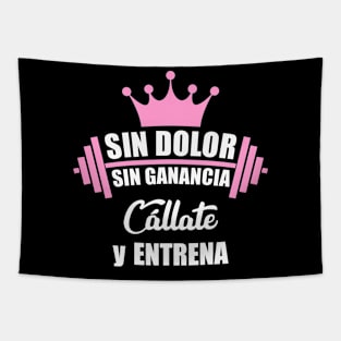 Sin dolor, sin ganancia, cállate y entrena Tapestry