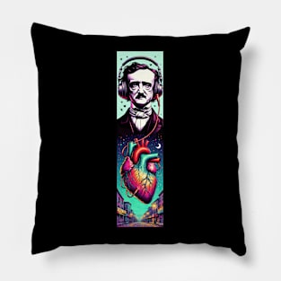 Edgar Allan Poe Tell Tale Heart Art Pillow