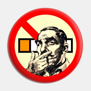 Smoking is prohibited Pin