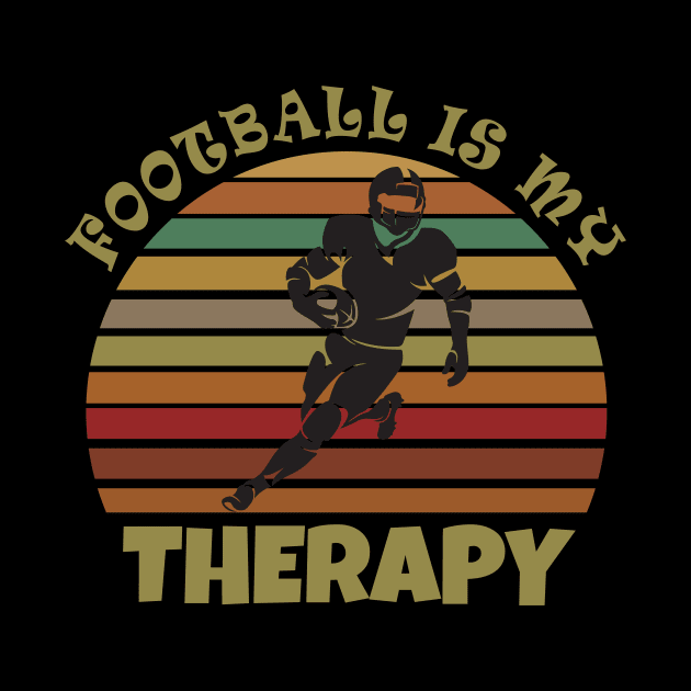 Football is my therapy by Work Memes