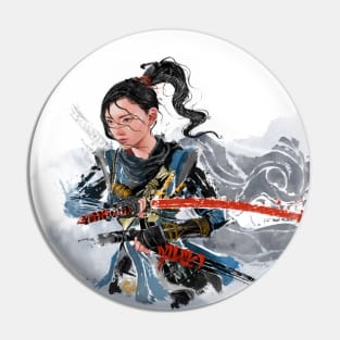 Girl of Tsushima(no mask) by Haze Long Pin