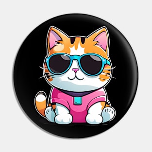 Cool Kawaii Cat Pin