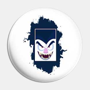 Blue Monster Pin