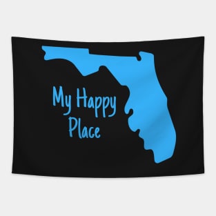 Florida Is My Happy Place Tapestry