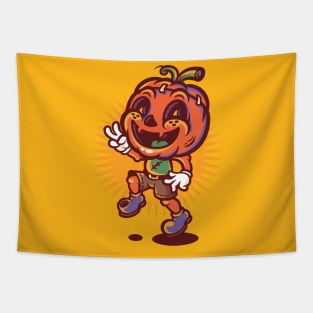 Jack Pumpkins O'Lantern Tapestry