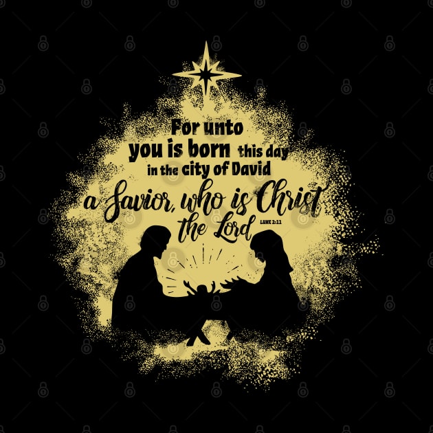 For unto you is born this day in the city of David a Savior, who is Christ the Lord. by Reformer