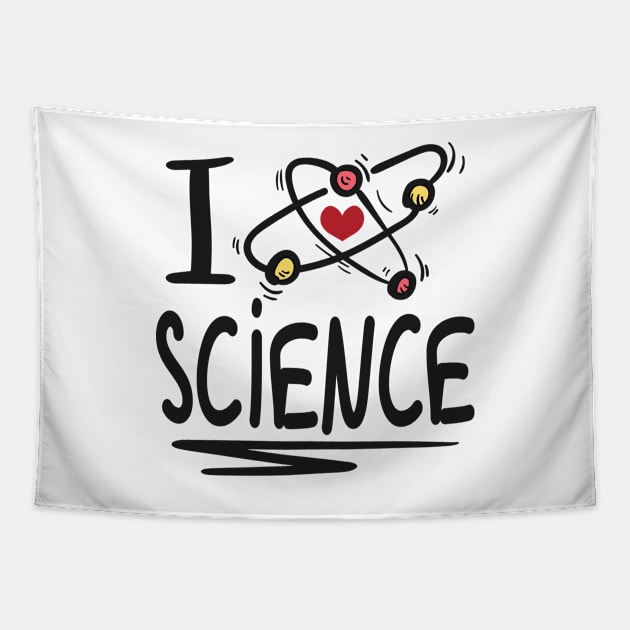 I love Science Tapestry by Sal71