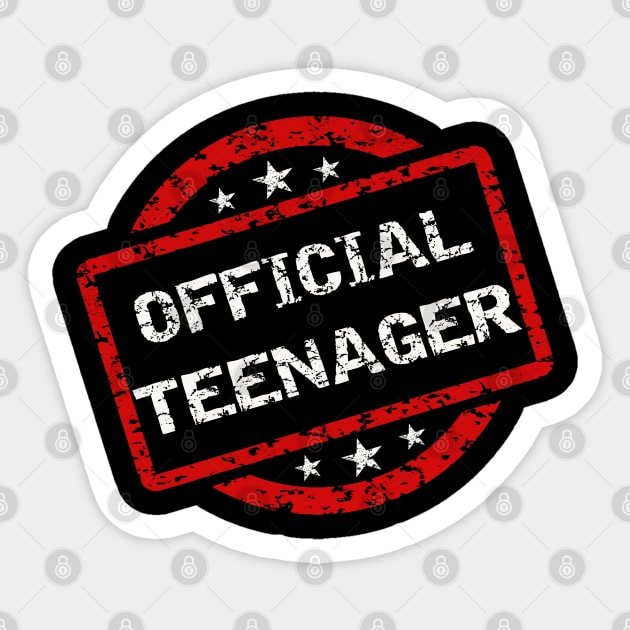 Official Teenager T-Shirt - 13th Birthday 2006 Gift Official Teenager T-Shirt - 13th Birthday 2006 Gift