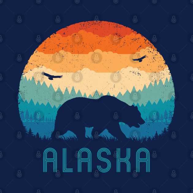 Alaska Retro Bear by TigerTom