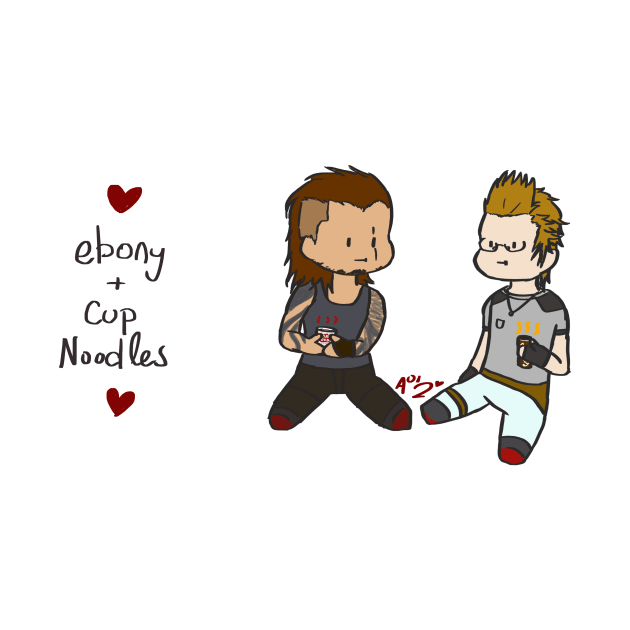 Ignis + Gladio chibi- Final Fantasy XV by anico-art