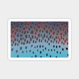 Rainbow Camo Blue Cover II Magnet