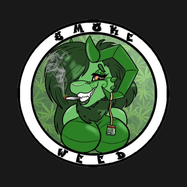 Smoke Weed by HoneyHeartStudios