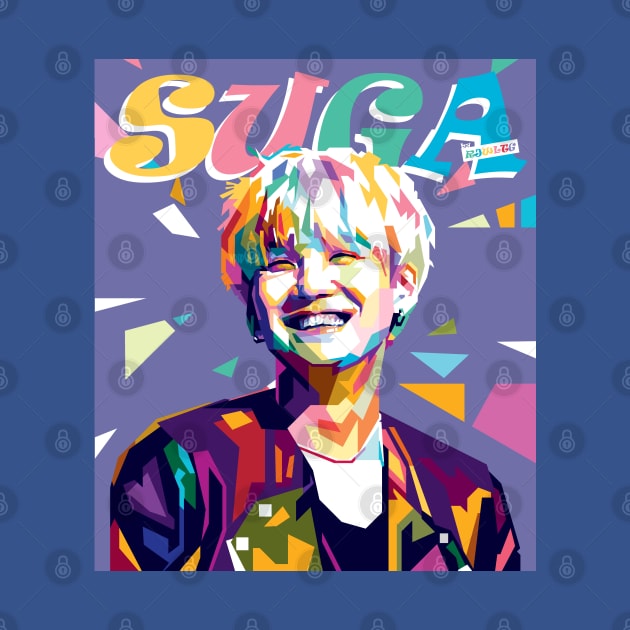 Suga a.k.a Min Yoongi by RJWLTG