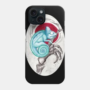 Creepy Chameleon Phone Case