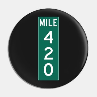 Mile 420 Pin