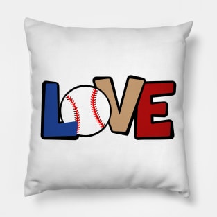 Baseball Love Pillow