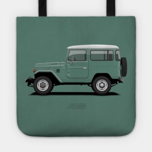 Land Cruiser FJ40 HardTop Green Tote