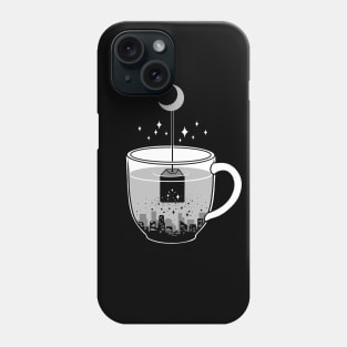 Please Brew Me a Goodnight 2 (Black) Phone Case