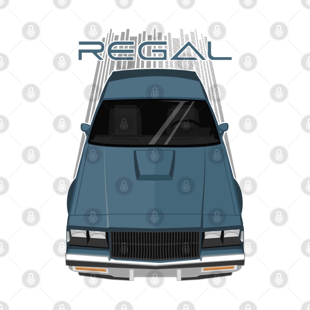 Buick Regal 1981-1987 - dark blue by V8social