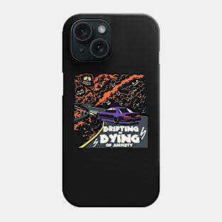 Silvia s13 spooky drifting - purple Phone Case