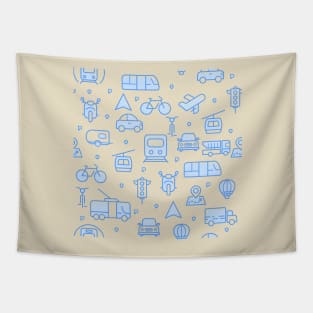 cute transport Tapestry