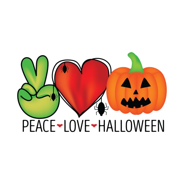 Peace Love Halloween by SandiTyche