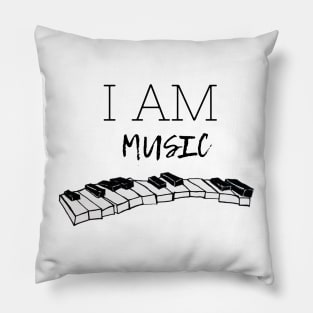 I am music Pillow